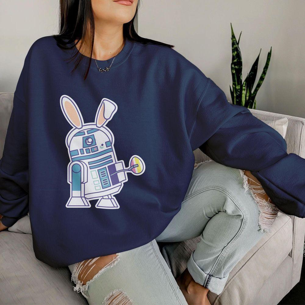 R2d2 Droid Cute Easter Bunny Costume Egg Star Wars Vuitino Shirt